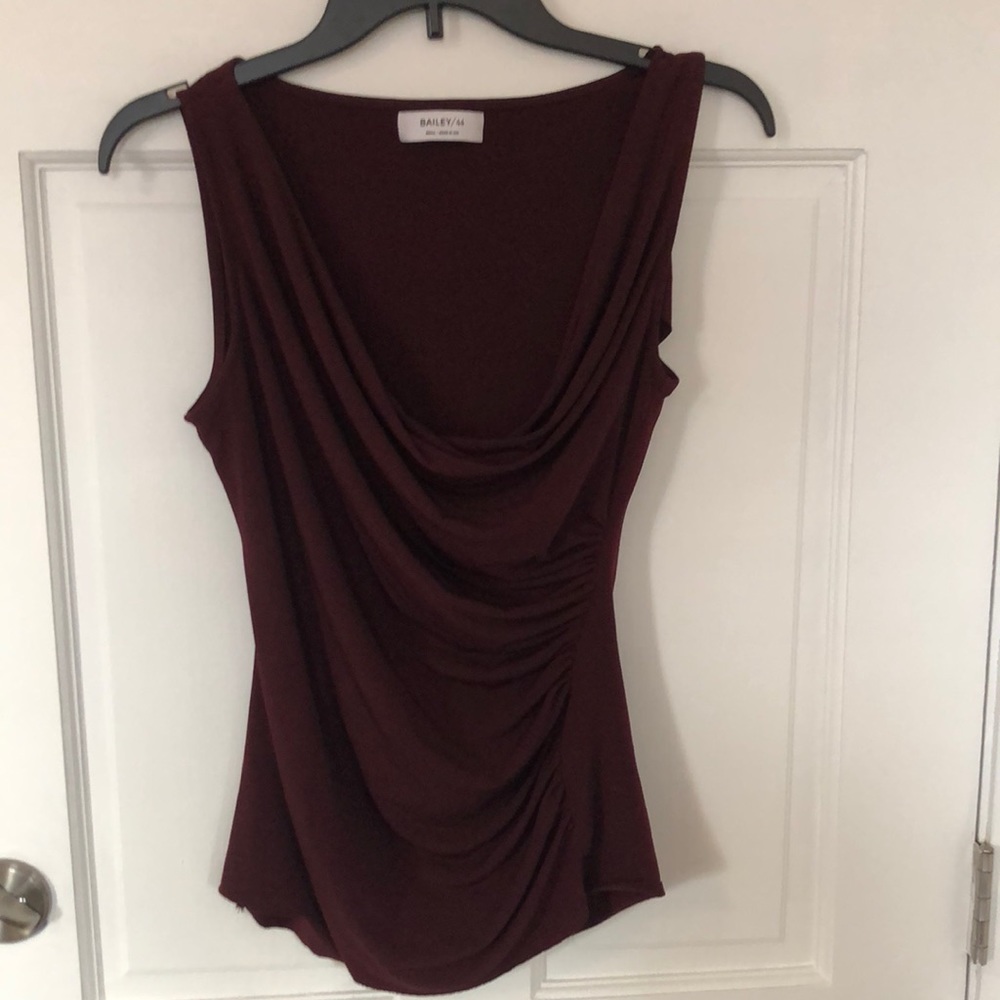 Bailey 44 Ruched top, size small